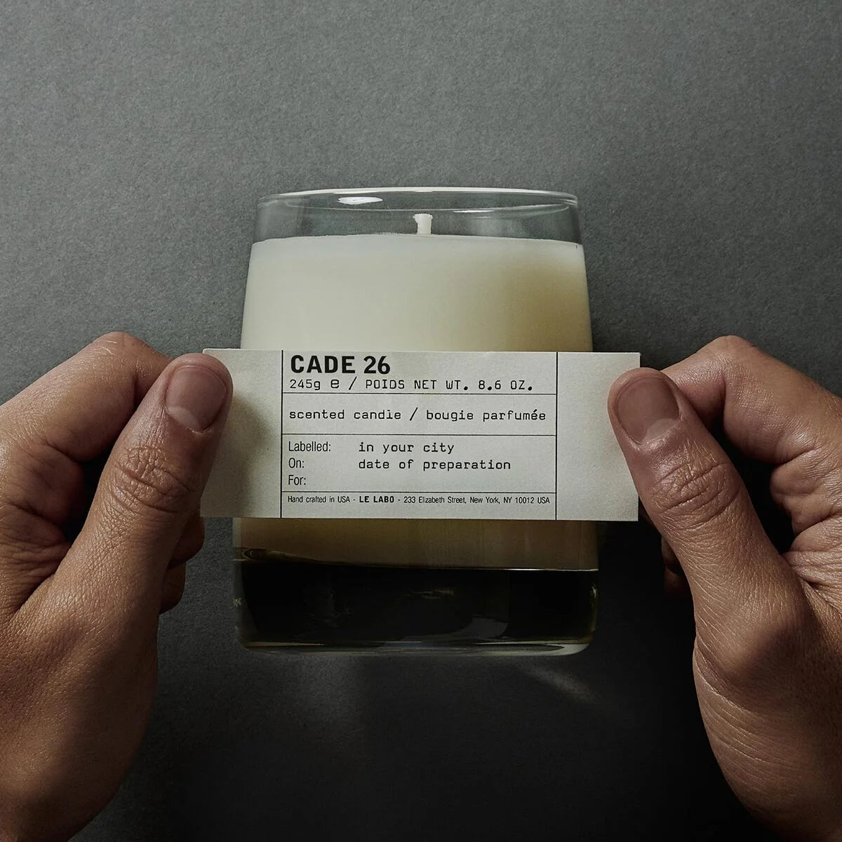 Le Labo Fragrances CADE 26 | classic candle