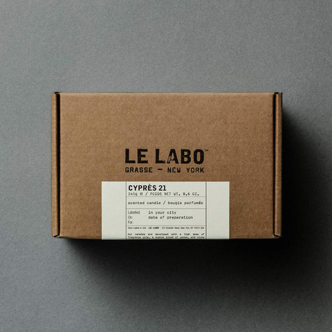 Le Labo Fragrances CYPRÈS 21 | classic candle