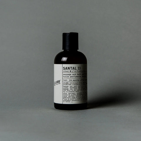 Le Labo Fragrances SANTAL 33 | massage and bath perfuming oil
