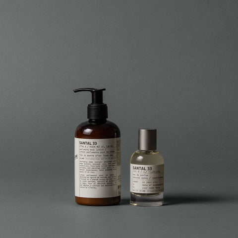 Le Labo Fragrances SANTAL 33 EAU DE PARFUM & BODY SET | eau de parfum & perfuming body lotion